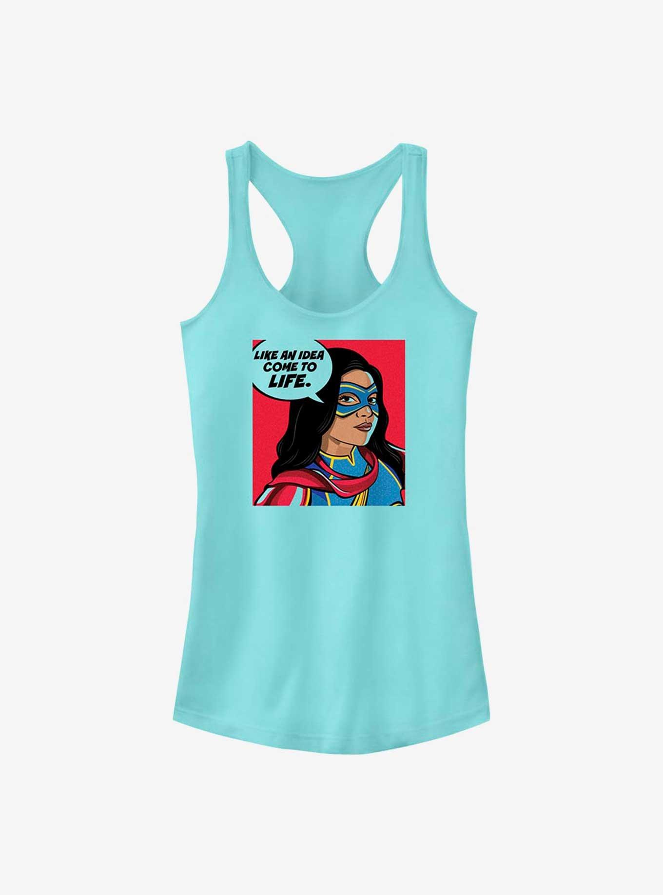 Marvel Ms. Marvel Idea Come To Life Girls Tank, , hi-res