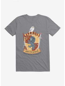 Harry Potter Gryffindor Brave T-Shirt, STORM GREY, hi-res