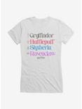Harry Potter Houses Lineup Girls T-Shirt, WHITE, hi-res