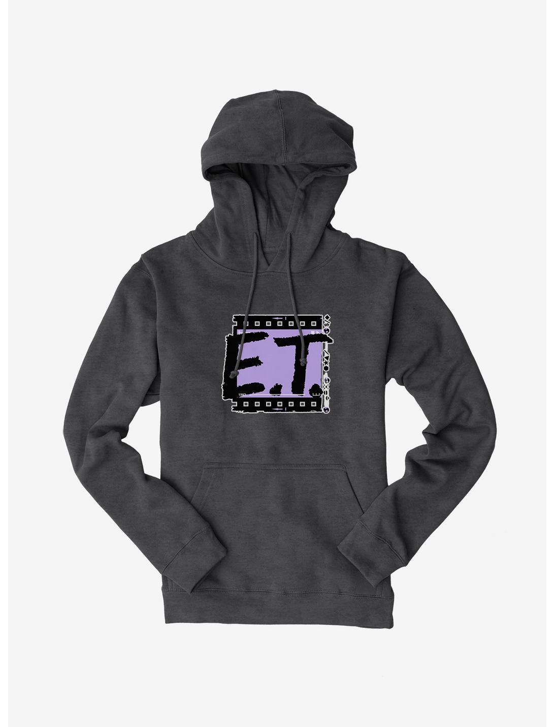 E.T. Film Letter Hoodie, CHARCOAL HEATHER, hi-res