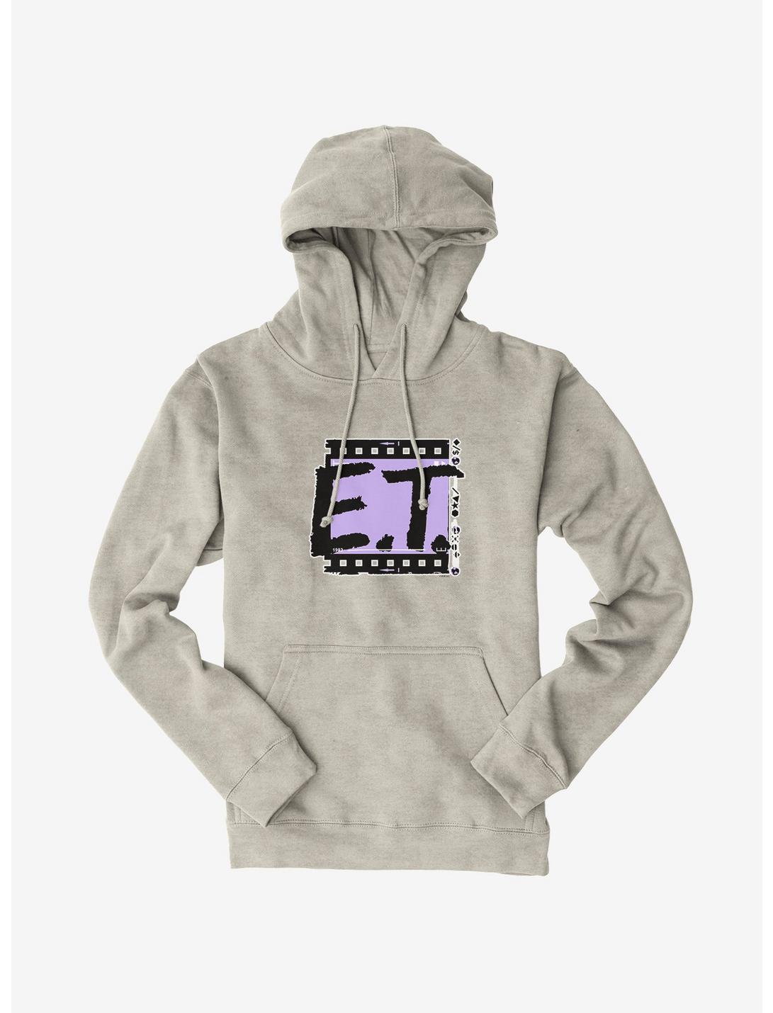 E.T. Film Letter Hoodie, OATMEAL HEATHER, hi-res