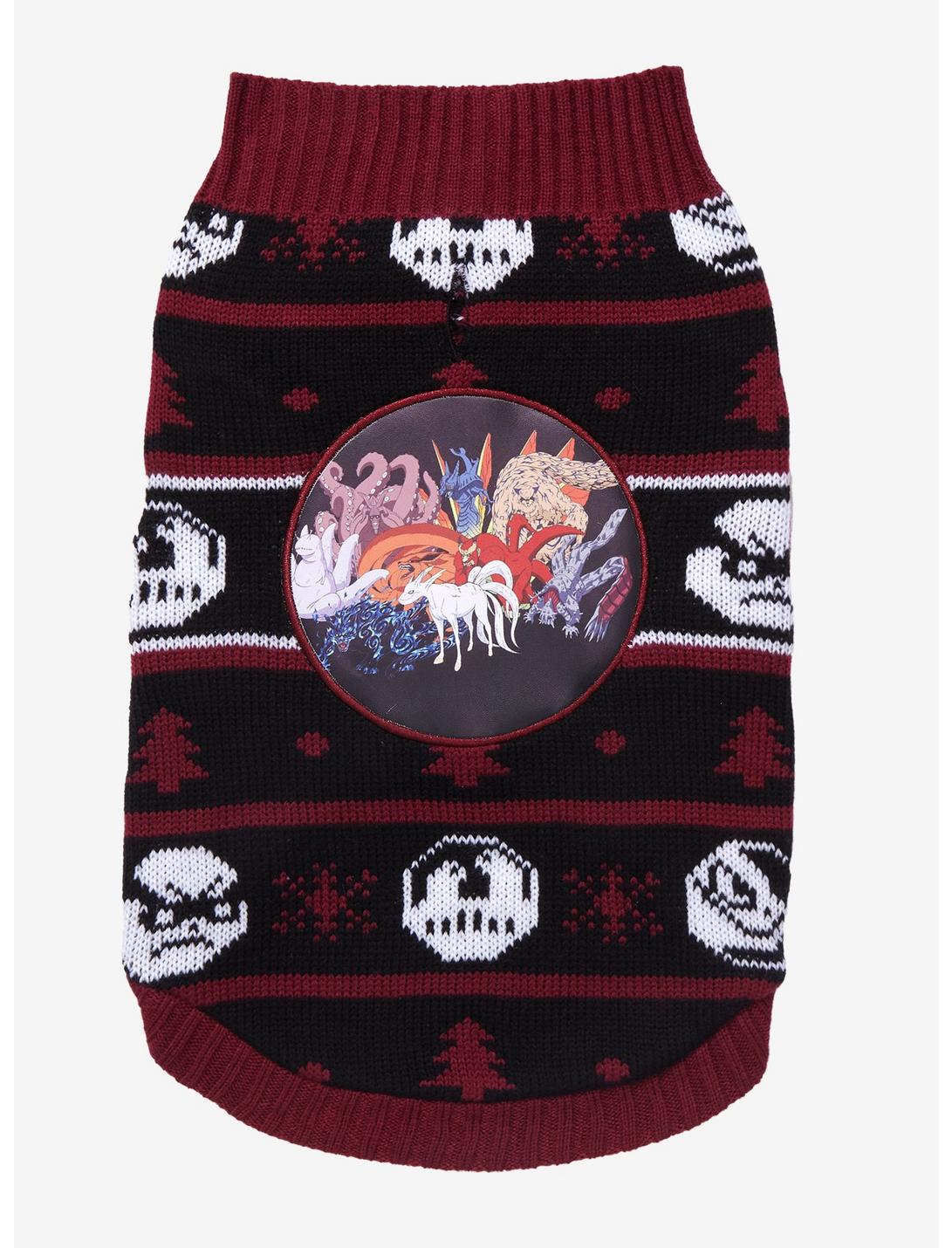 Naruto Shippuden Tailed Beasts Pet Sweater - BoxLunch Exclusive, MULTI, hi-res