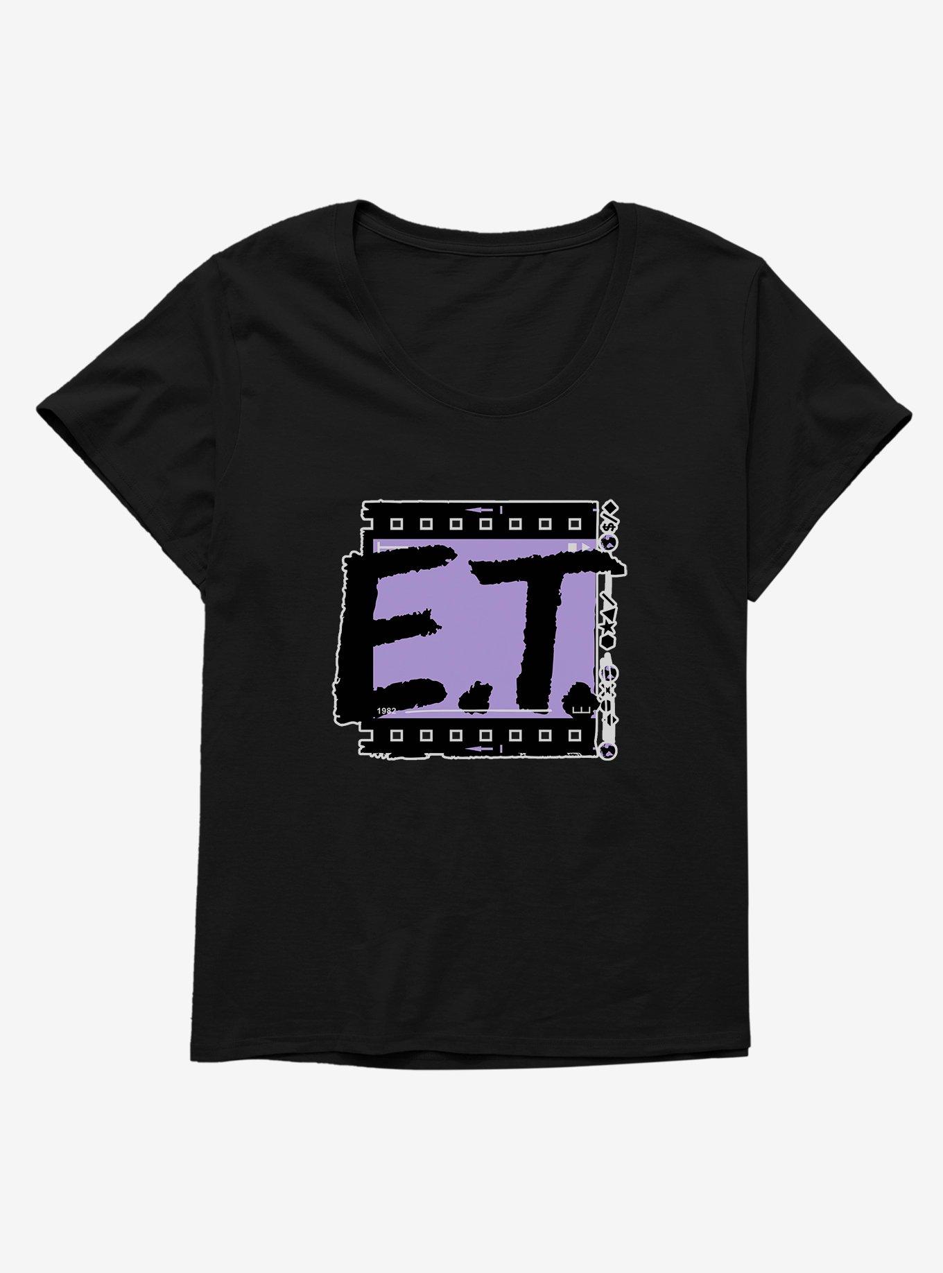 E.T. Film Letter Girls T-Shirt Plus
