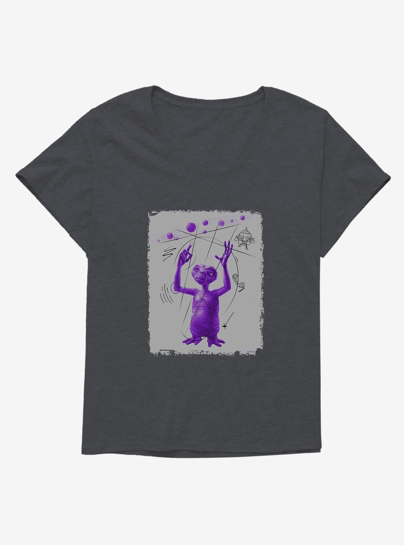 E.T. Scribbles Girls T-Shirt Plus Size, , hi-res