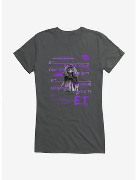 E.T. Phone Home Girls T-Shirt, CHARCOAL, hi-res