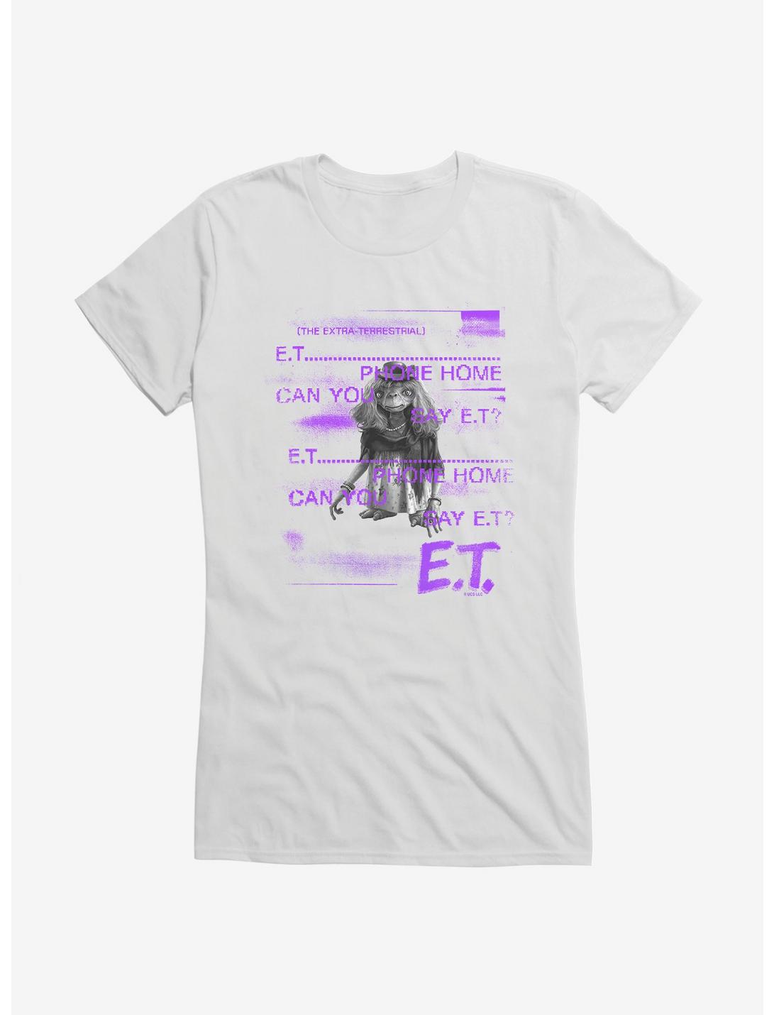 E.T. Phone Home Girls T-Shirt, WHITE, hi-res