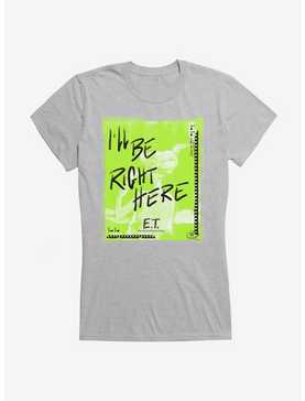 E.T. Right Here Girls T-Shirt, HEATHER, hi-res