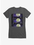 E.T. Space Man Girls T-Shirt, CHARCOAL, hi-res