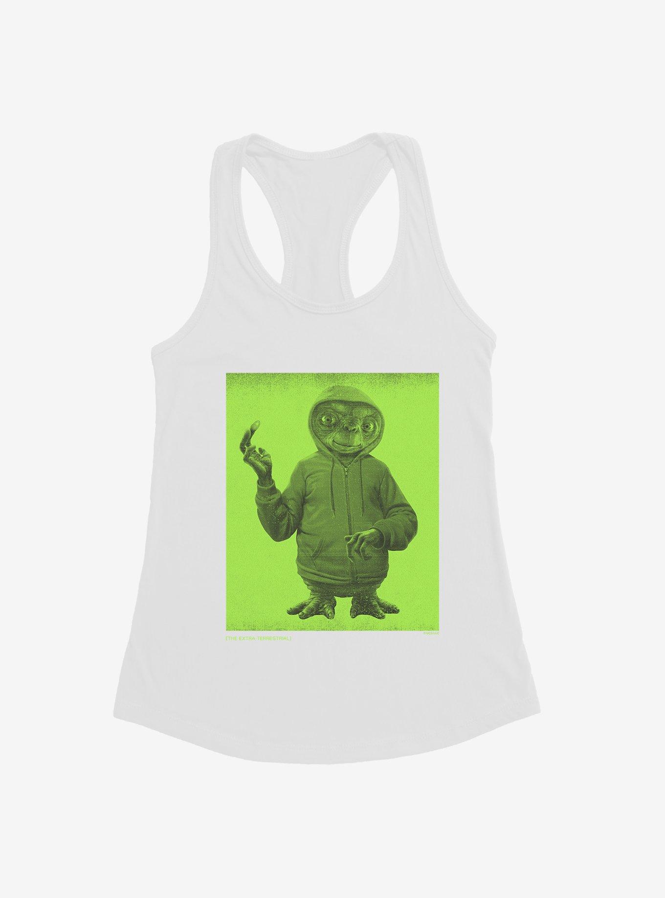 E.T. Green Man Girls Tank, WHITE, hi-res