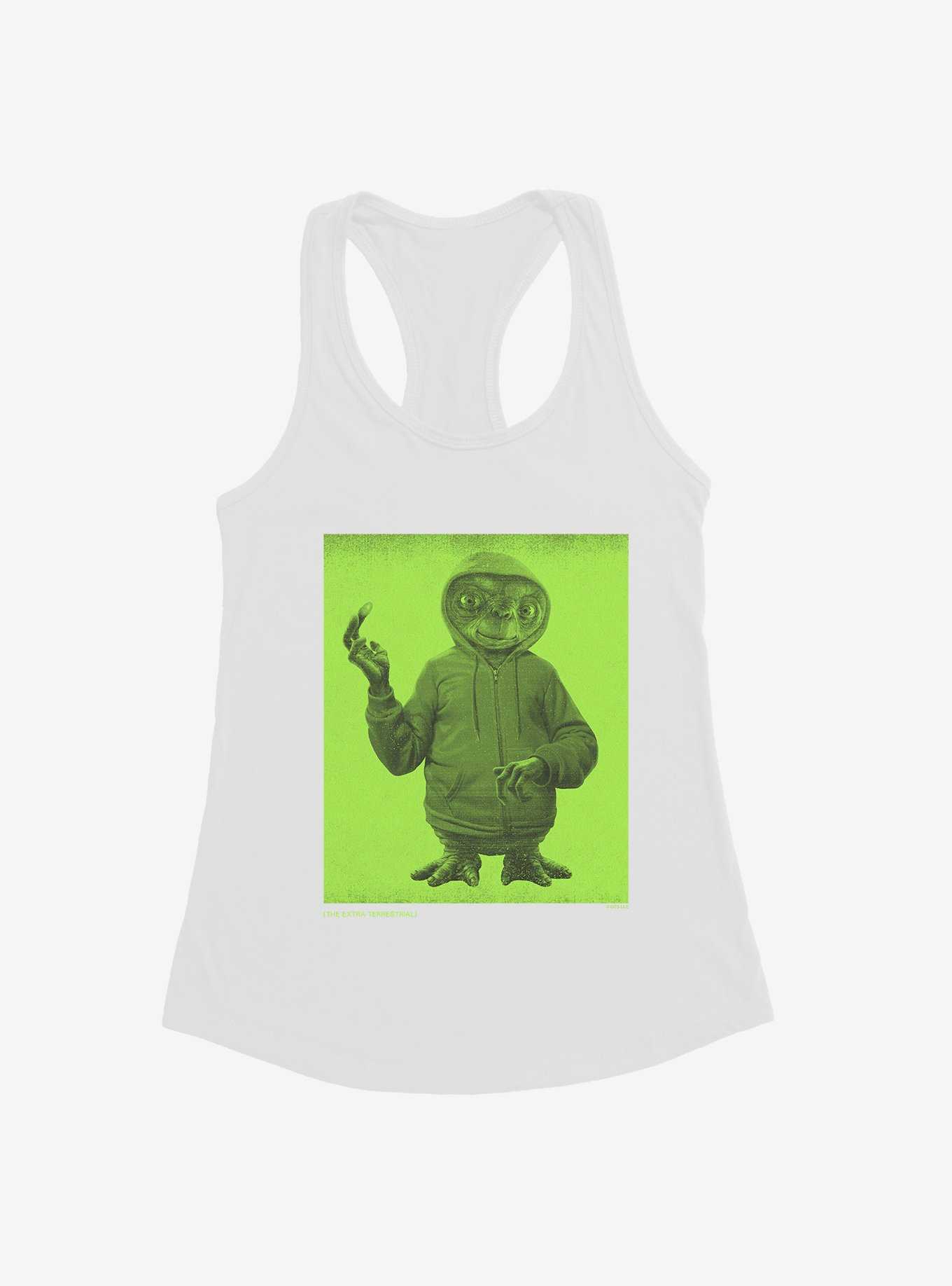 E.T. Green Man Girls Tank, WHITE, hi-res