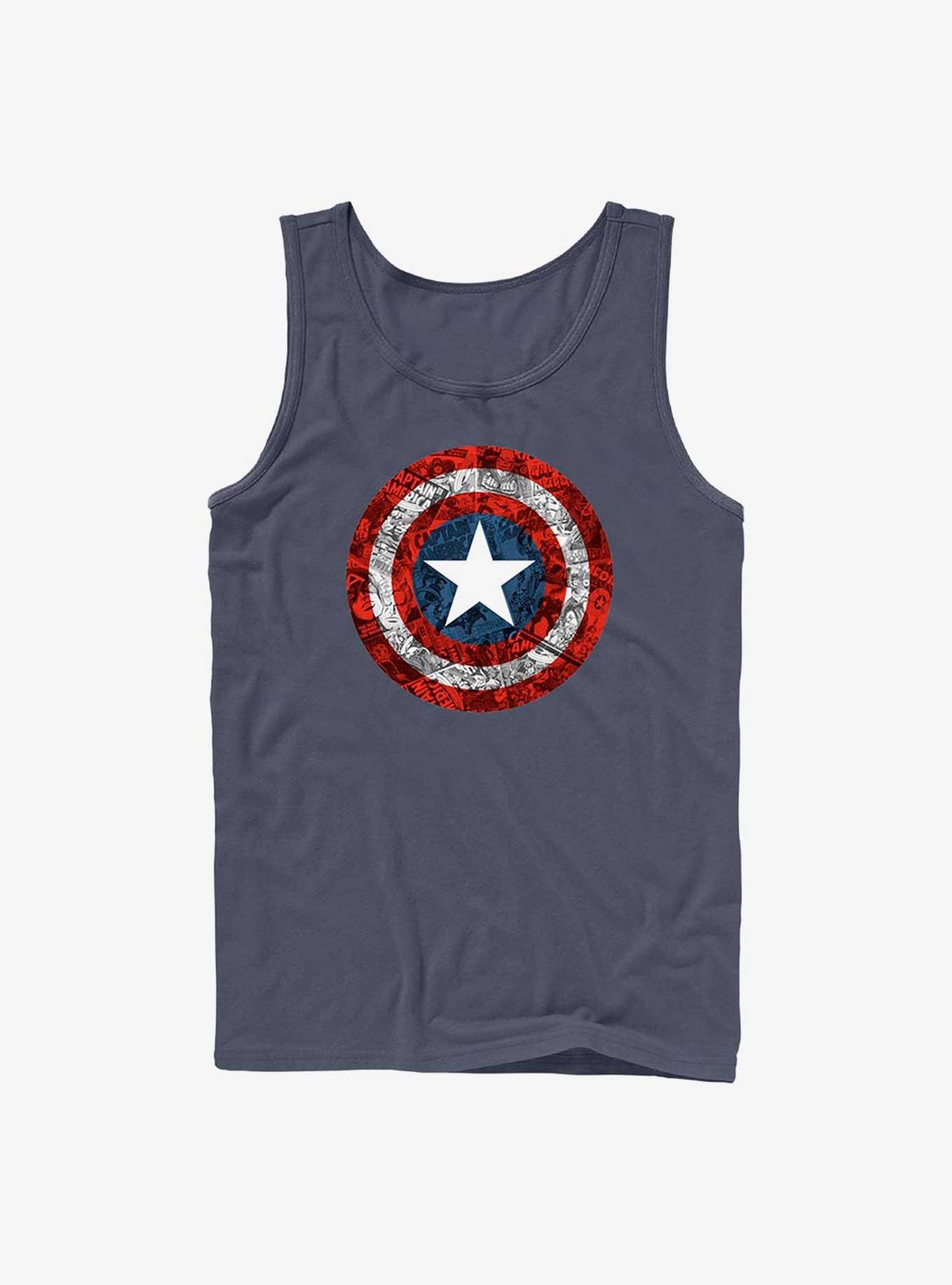 Marvel Captain America Comic Book Shield Tank, , hi-res