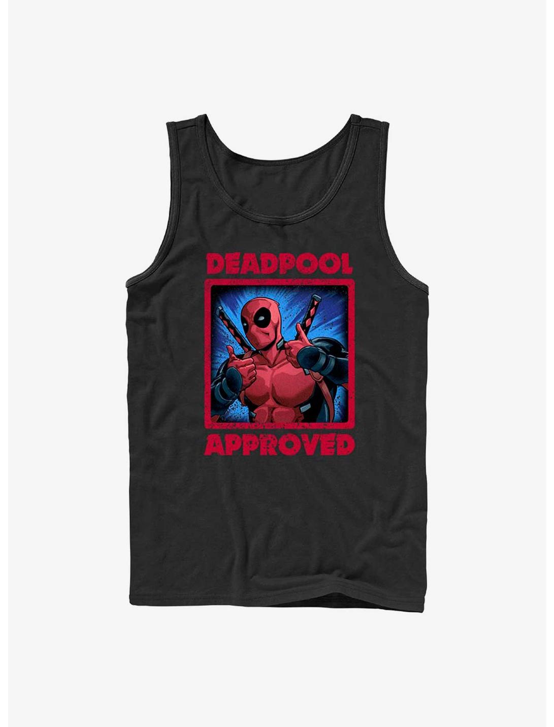 Marvel Deadpool Approved Tank, BLACK, hi-res