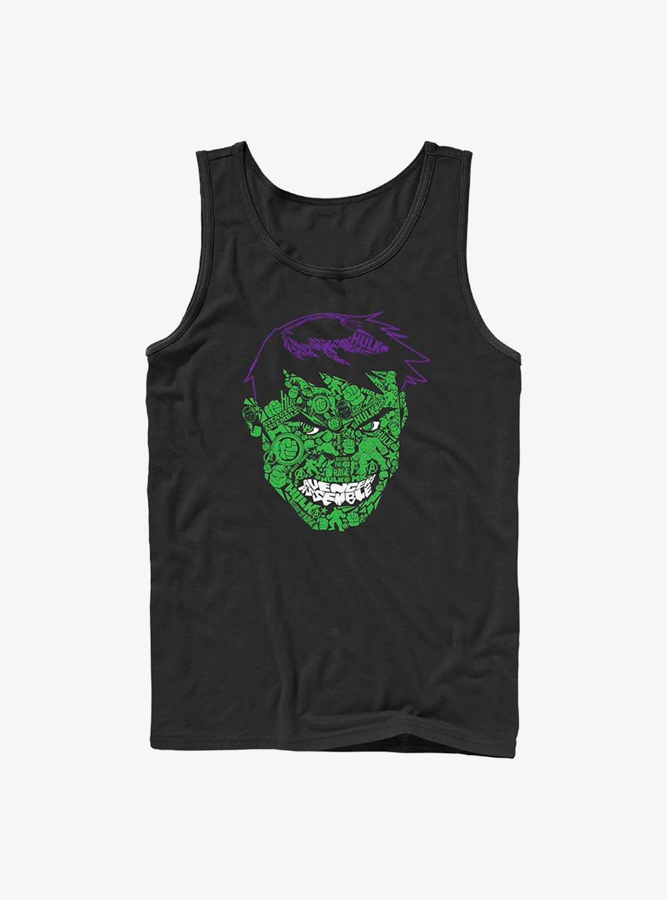 Marvel Hulk Hulkface Icons Tank, , hi-res