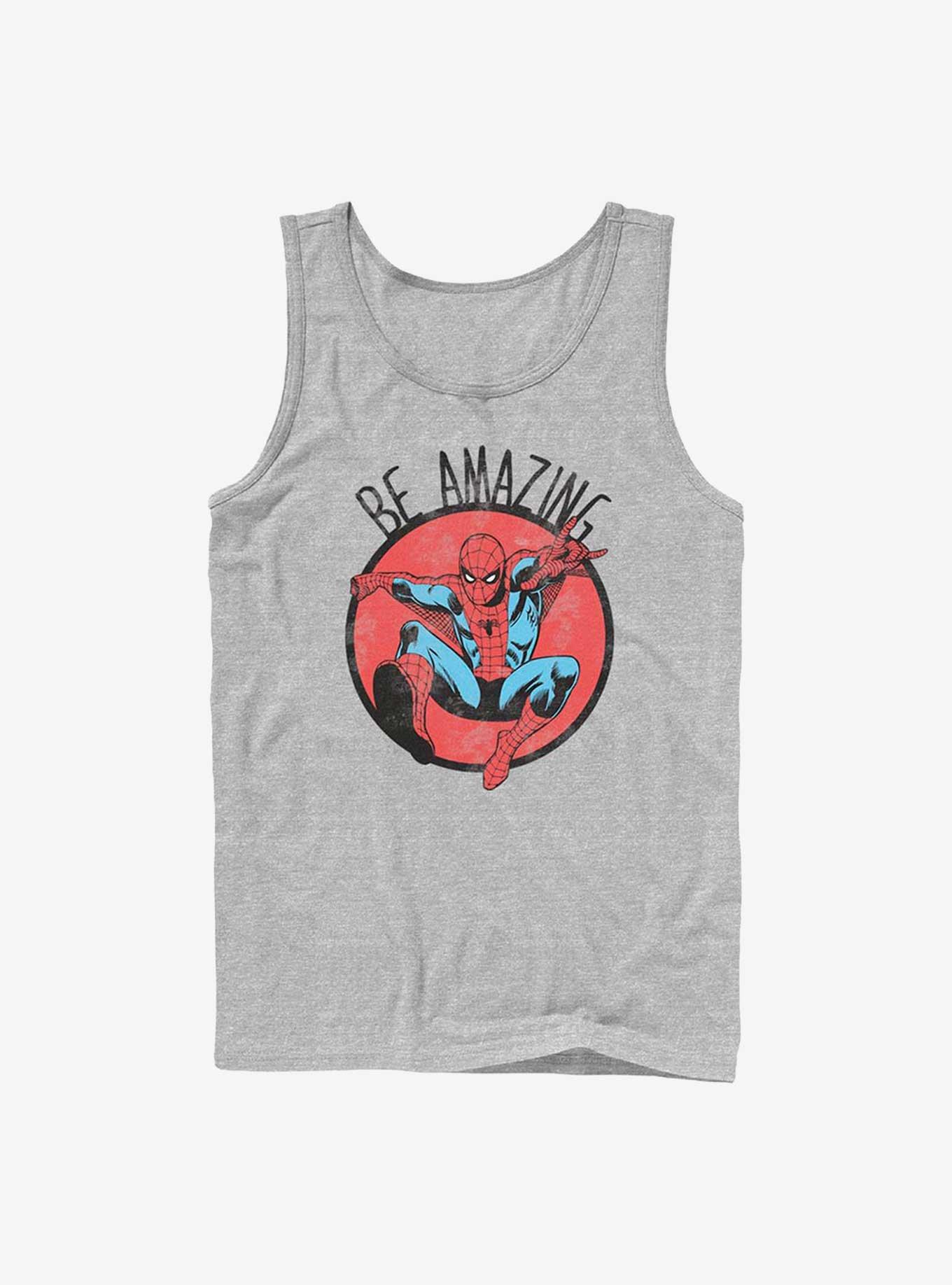 Marvel Spider-Man Be Amazing Tank, ATH HTR, hi-res