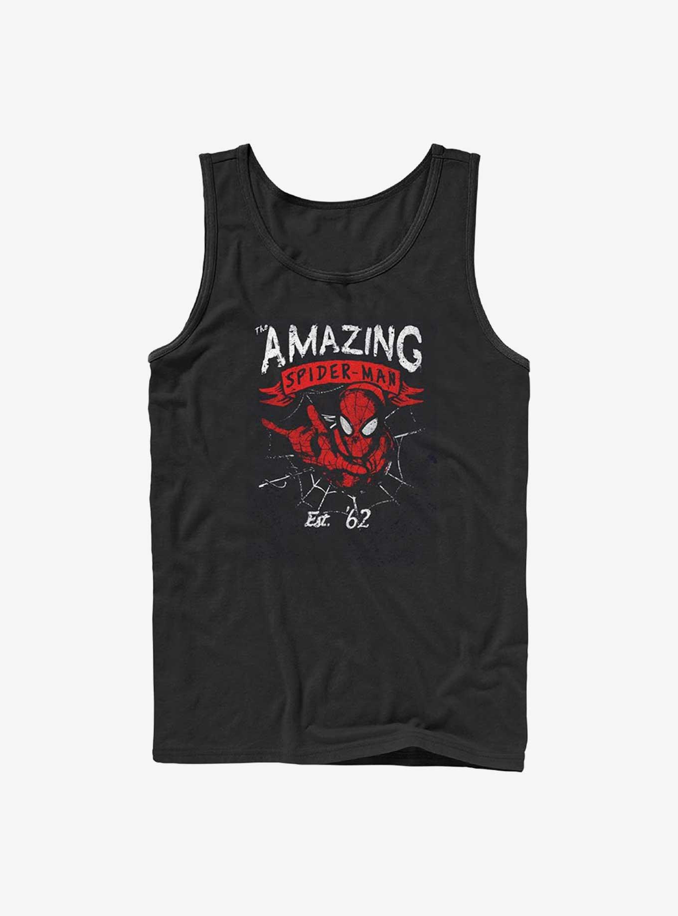 Marvel Spider-Man Grunge Est. '62 Tank