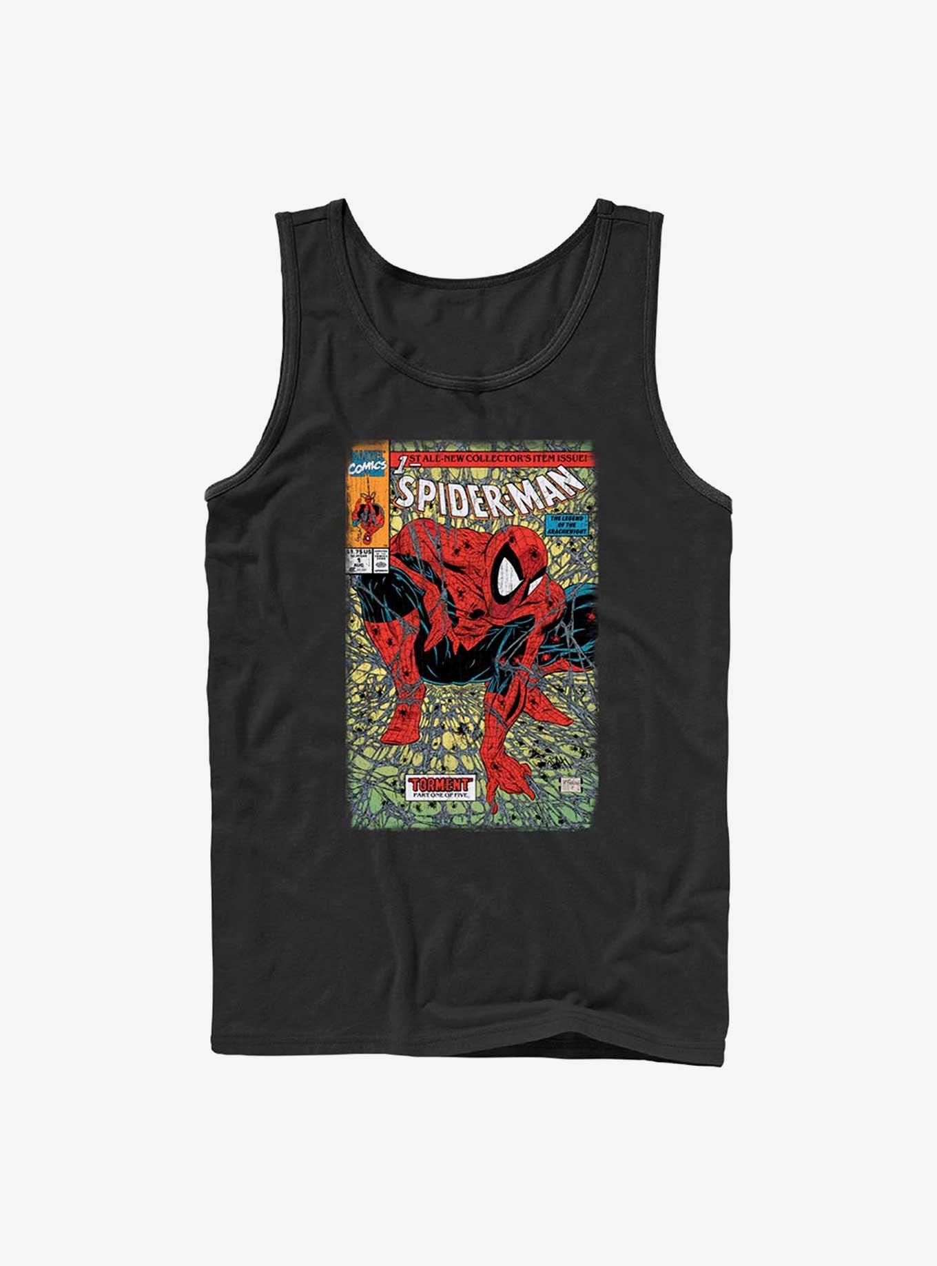 Marvel Spider-Man Torment Comic Cover Tank