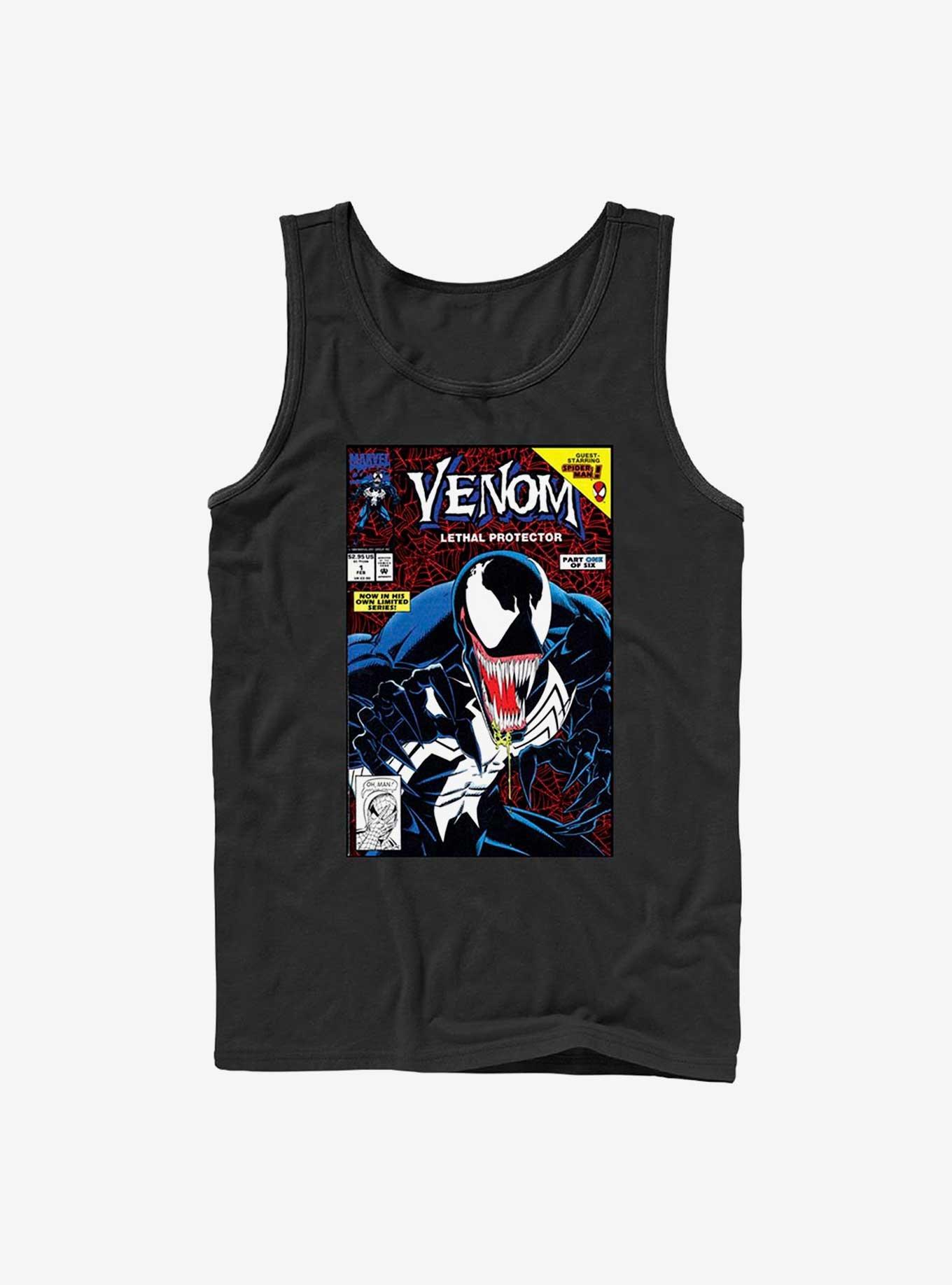 Marvel Venom Todd Comic Cover Tank - BLACK