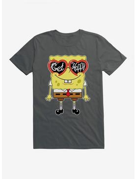 SpongeBob SquarePants Get Happy T-Shirt, CHARCOAL, hi-res
