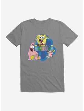SpongeBob SquarePants Hanukkah Trio T-Shirt, STORM GREY, hi-res