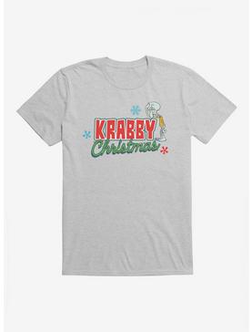 SpongeBob SquarePants Krabby Christmas Lights T-Shirt, HEATHER GREY, hi-res