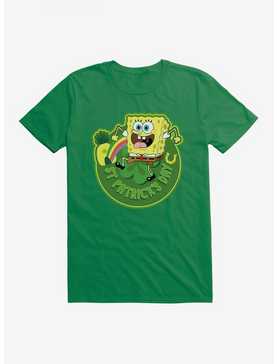 SpongeBob SquarePants St. Patrick's Day Icon T-Shirt, KELLY GREEN, hi-res