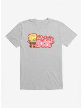 SpongeBob SquarePants Valentine's Day Icon T-Shirt, HEATHER GREY, hi-res