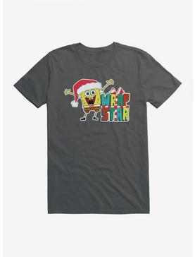 SpongeBob SquarePants Wrap Star T-Shirt, CHARCOAL, hi-res