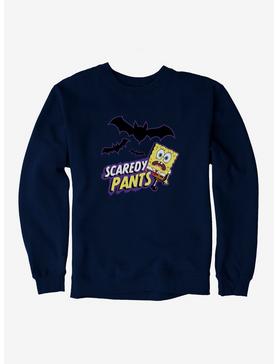 SpongeBob SquarePants Scaredy Pants Sweatshirt, NAVY, hi-res