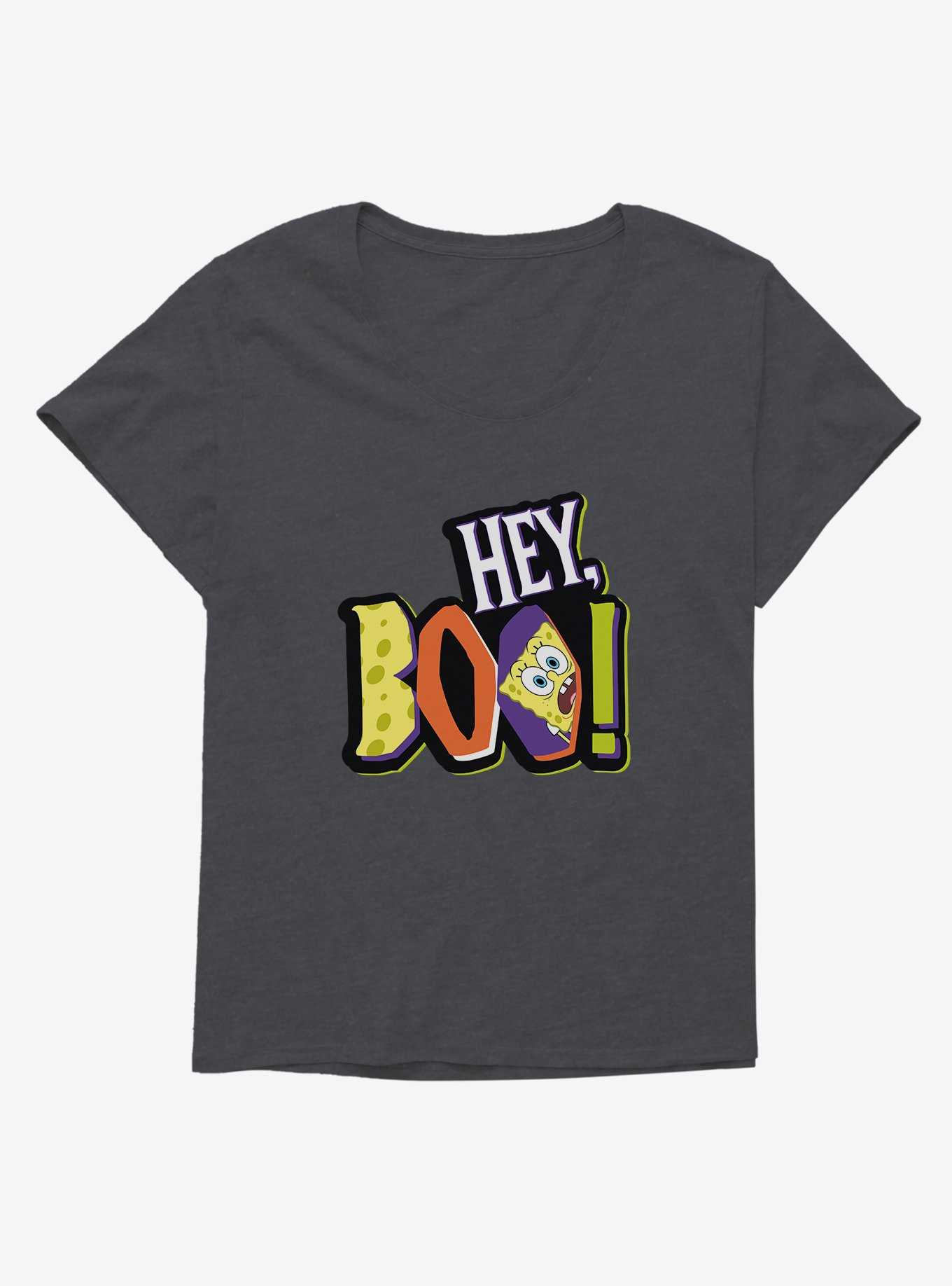 SpongeBob SquarePants Hey, Boo! Girls T-Shirt Plus Size, , hi-res