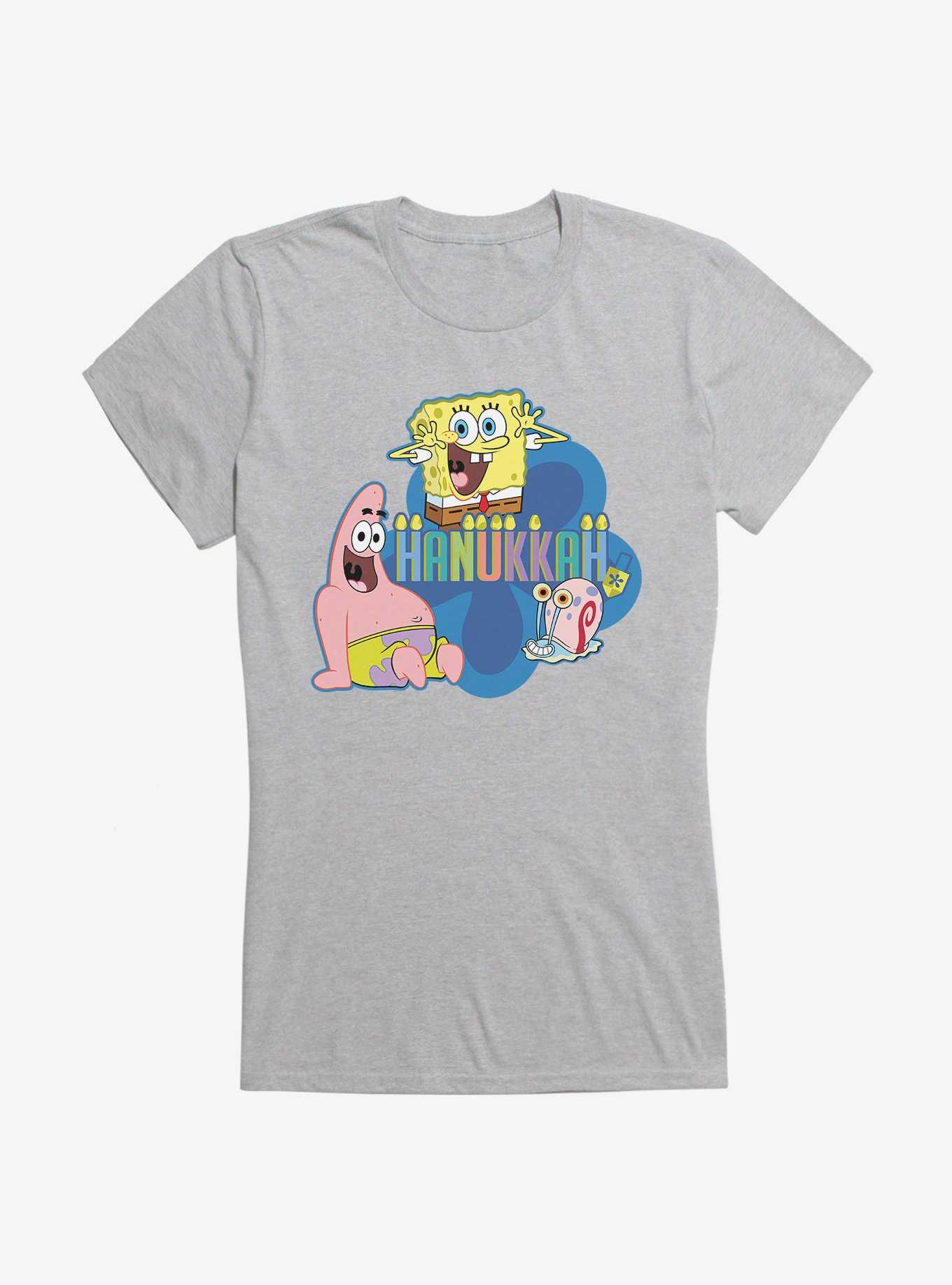 SpongeBob SquarePants Hanukkah Trio Girls T-Shirt, , hi-res