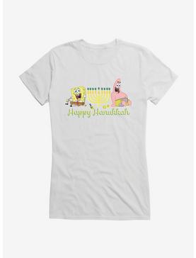 SpongeBob SquarePants Happy Hanukkah Duo Girls T-Shirt, , hi-res