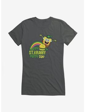 SpongeBob SquarePants Happy St. Krabby Patty Day Girls T-Shirt, , hi-res