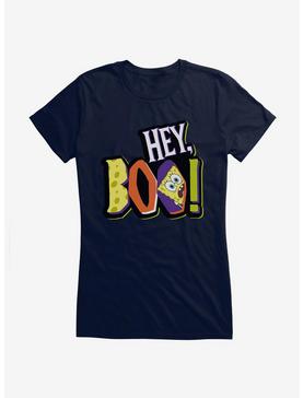 SpongeBob SquarePants Hey, Boo! Girls T-Shirt, NAVY, hi-res