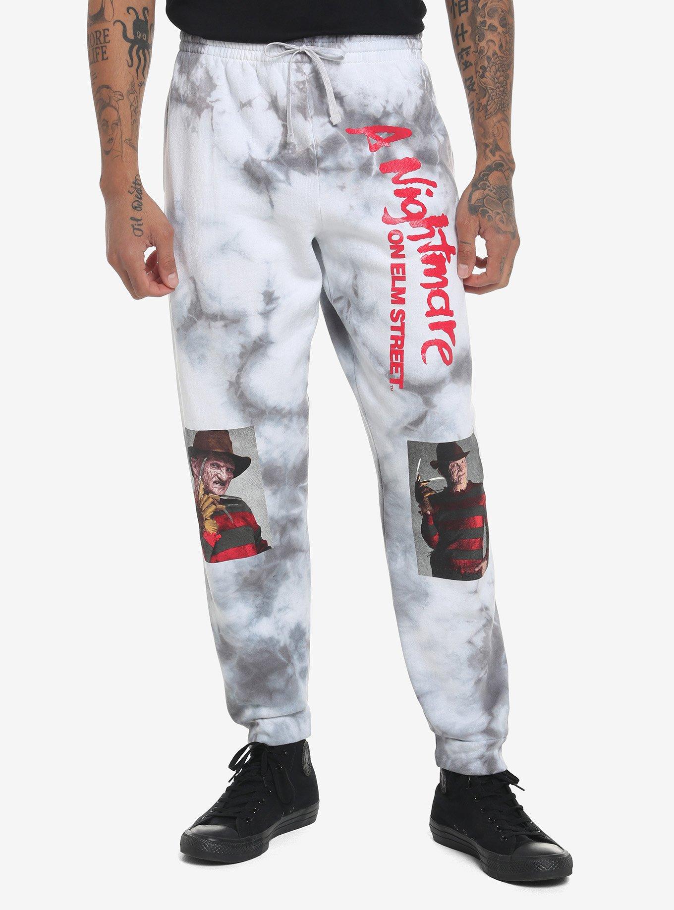 A Nightmare On Elm Street Freddy Tie-Dye Sweatpants, MULTI, hi-res