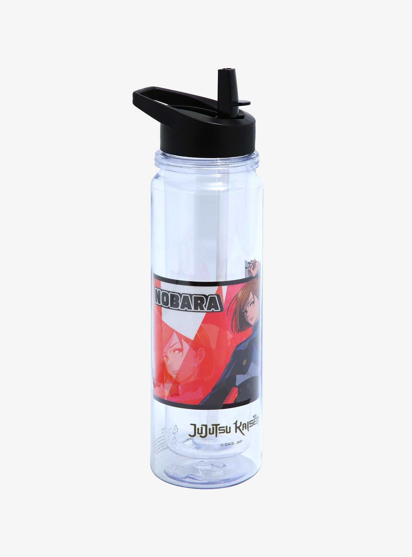 Stranger things Upside Down Water Bottle Clear