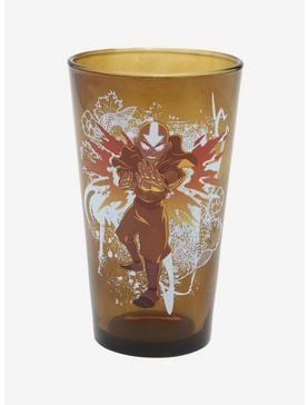 Avatar: The Last Airbender Aang Avatar State Pint Glass, , hi-res