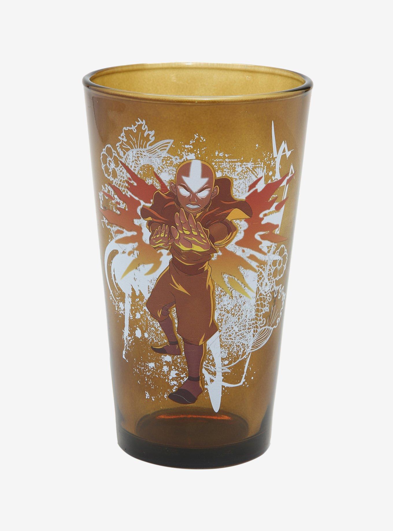 Avatar: The Last Airbender Aang Avatar State Pint Glass, , hi-res