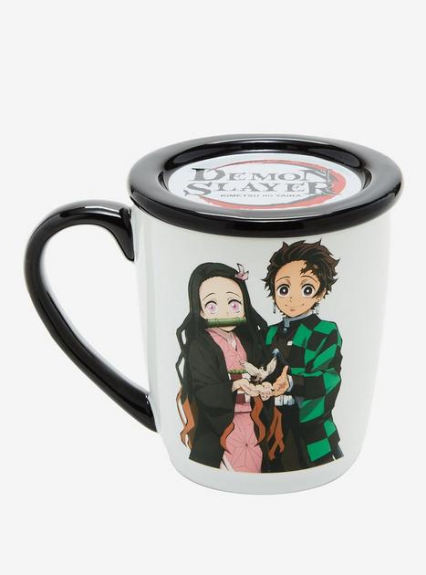 Demon Slayer: Kimetsu No Yaiba Kamado Siblings Mug & Coaster Lid Set ...