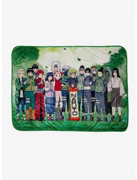 Naruto Shippuden Forest Group Throw Blanket, , hi-res