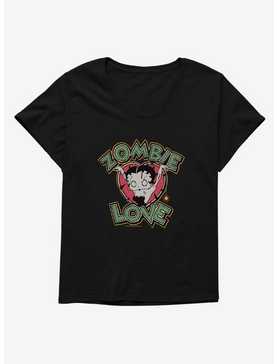 Betty Boop Love Logo Womens T-Shirt Plus Size, , hi-res