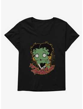 Betty Boop Zombie Boop Womens T-Shirt Plus Size, , hi-res