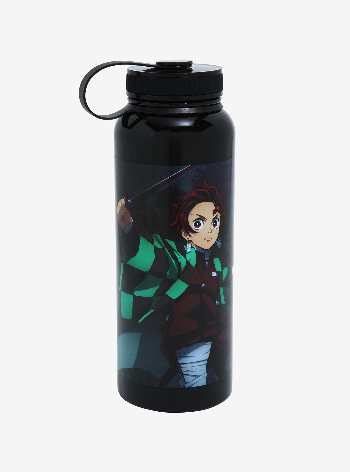 Demon Slayer: Kimetsu No Yaiba Siblings Stainless Steel Water Bottle, , hi-res