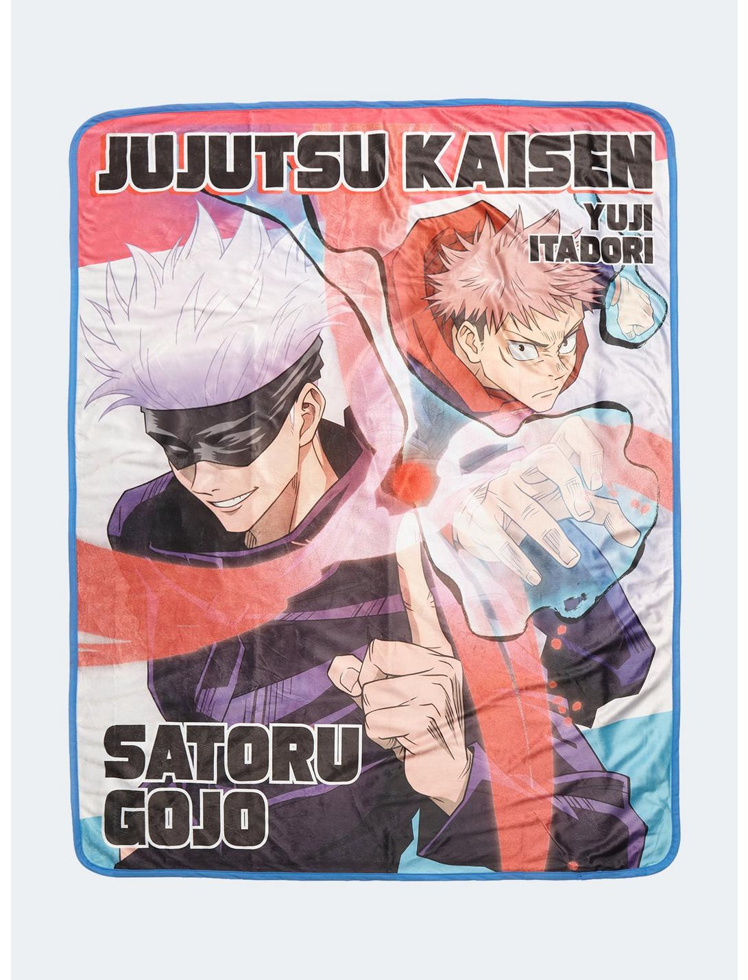Jujutsu Kaisen Gojo & Yuji Throw Blanket, , hi-res