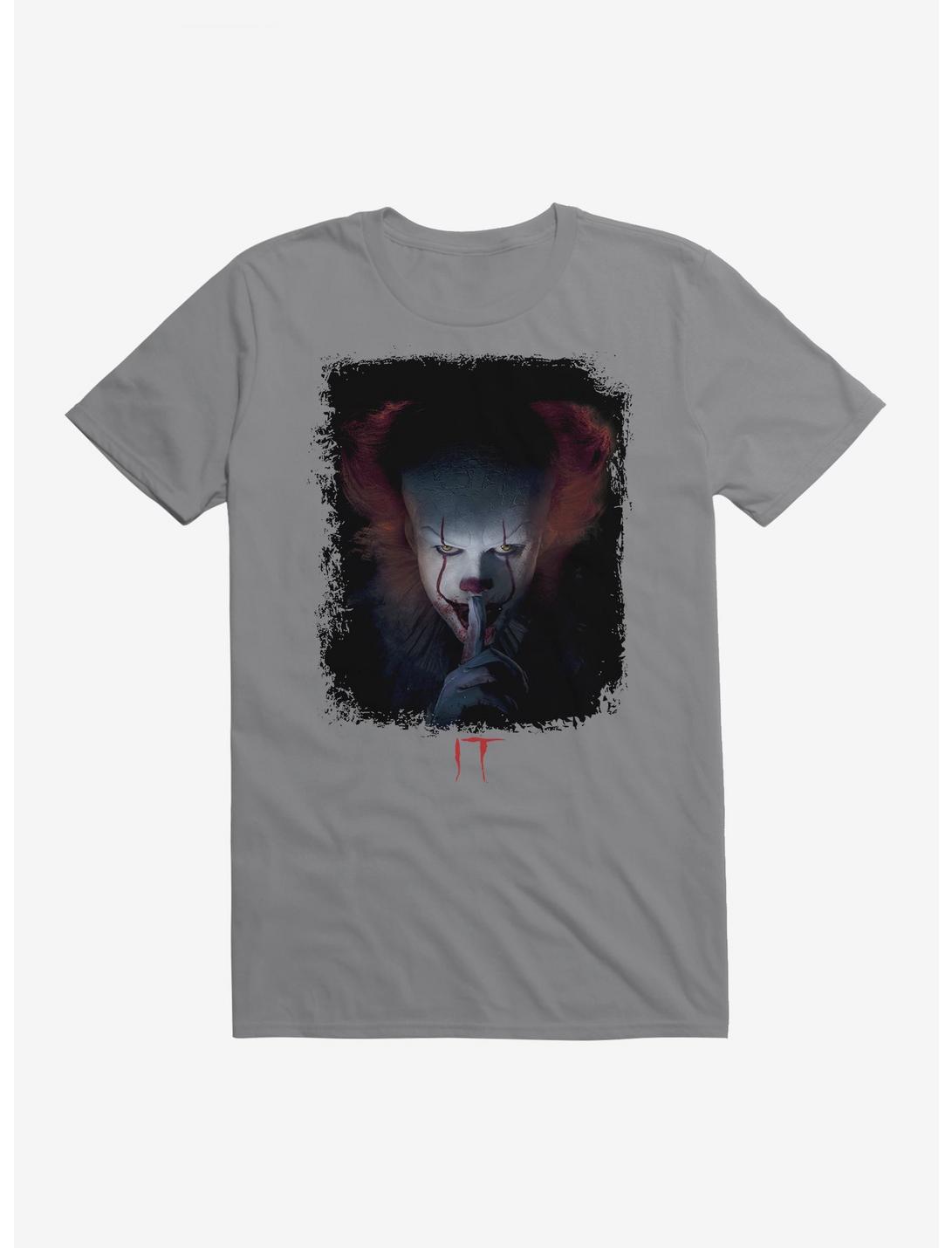 IT Pennywise Hush T-Shirt, STORM GREY, hi-res