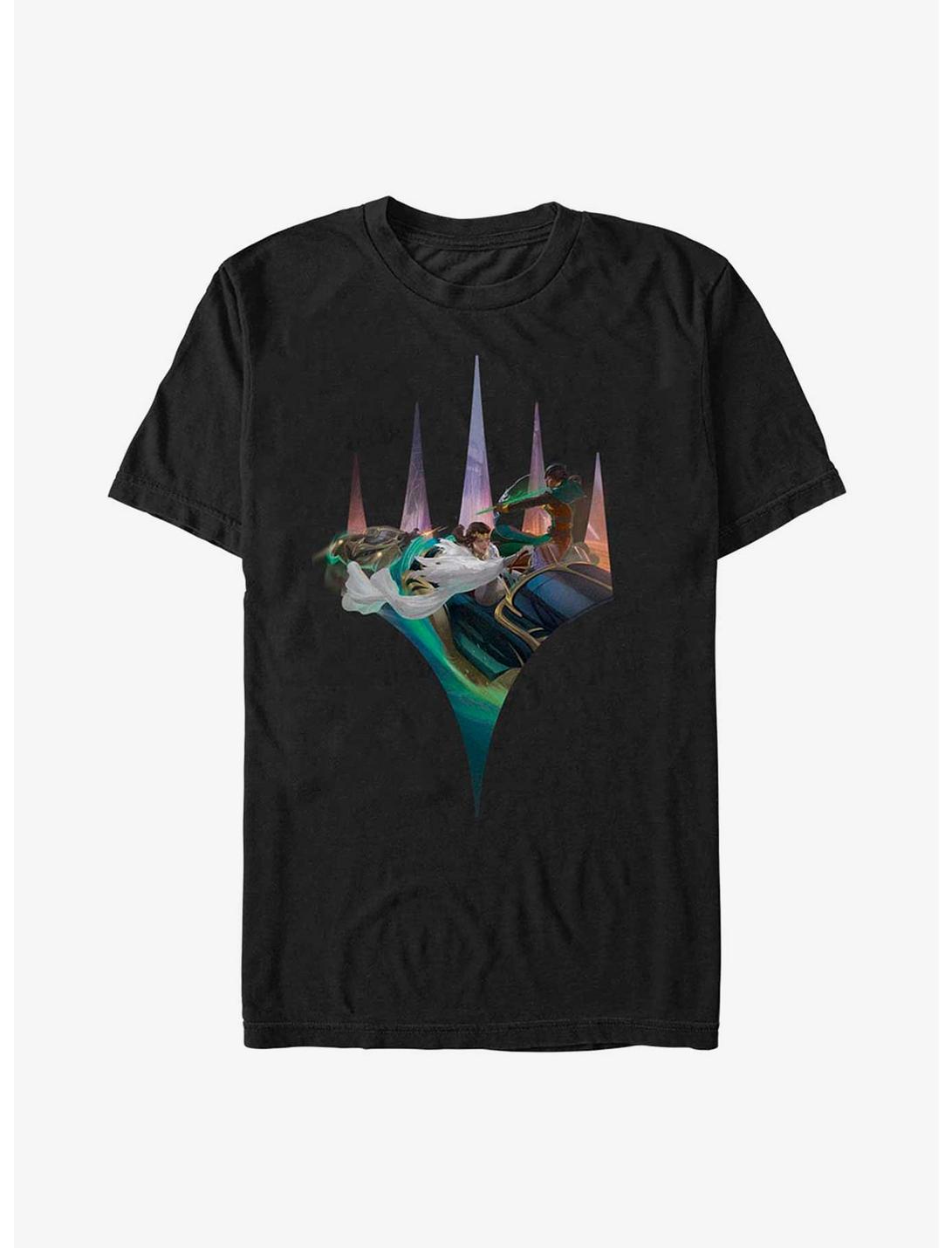 Magic: The Gathering Streets Of New Capenna Car Chase T-Shirt, NAVY, hi-res