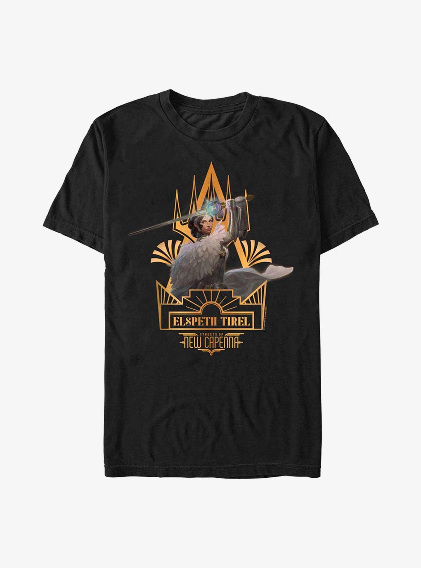 Magic: The Gathering Streets Of New Capenna Elspeth Tirel Deco T-Shirt, , hi-res