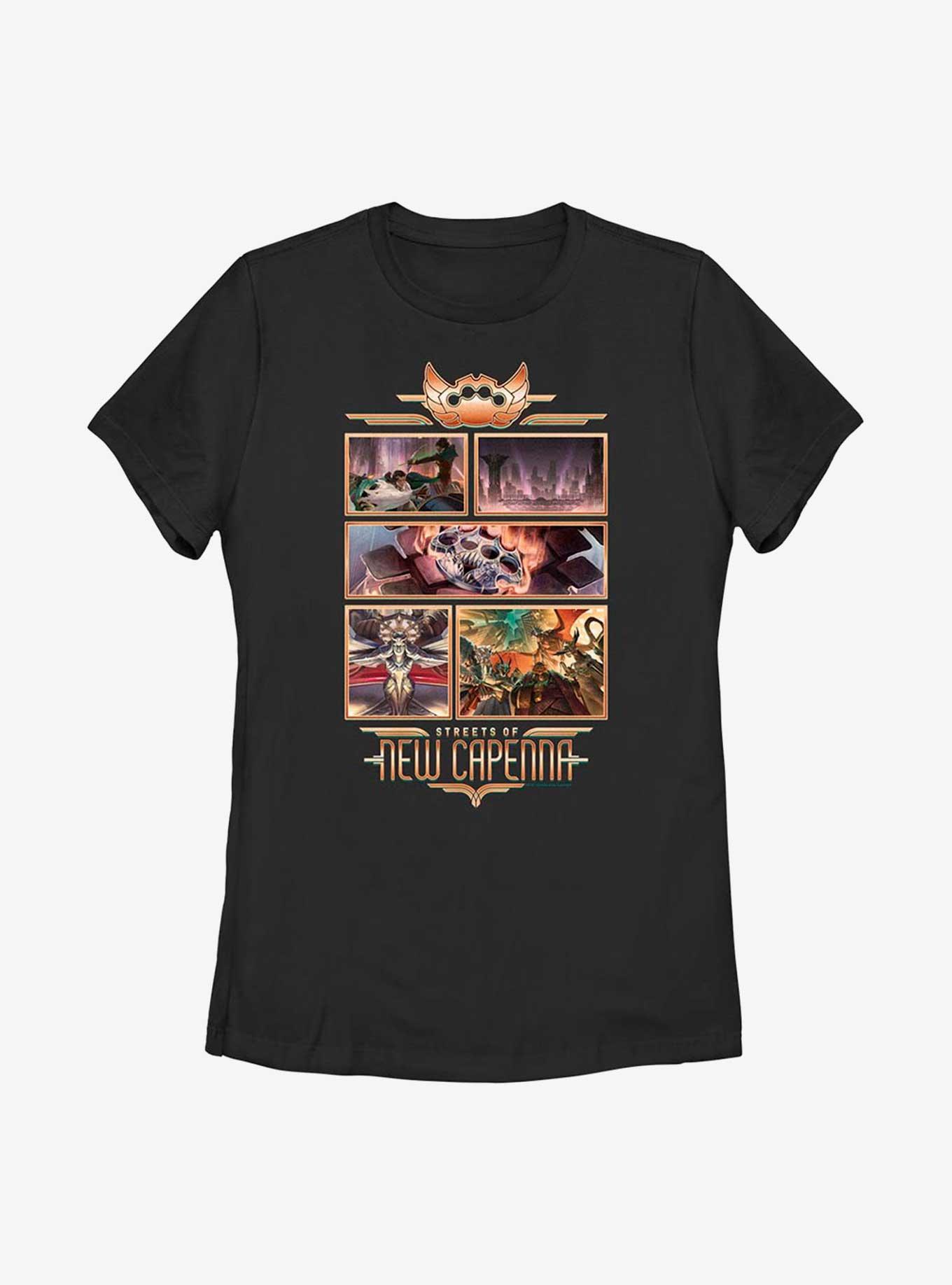 Magic: The Gathering Streets Of New Capenna Collage Womens T-Shirt, , hi-res