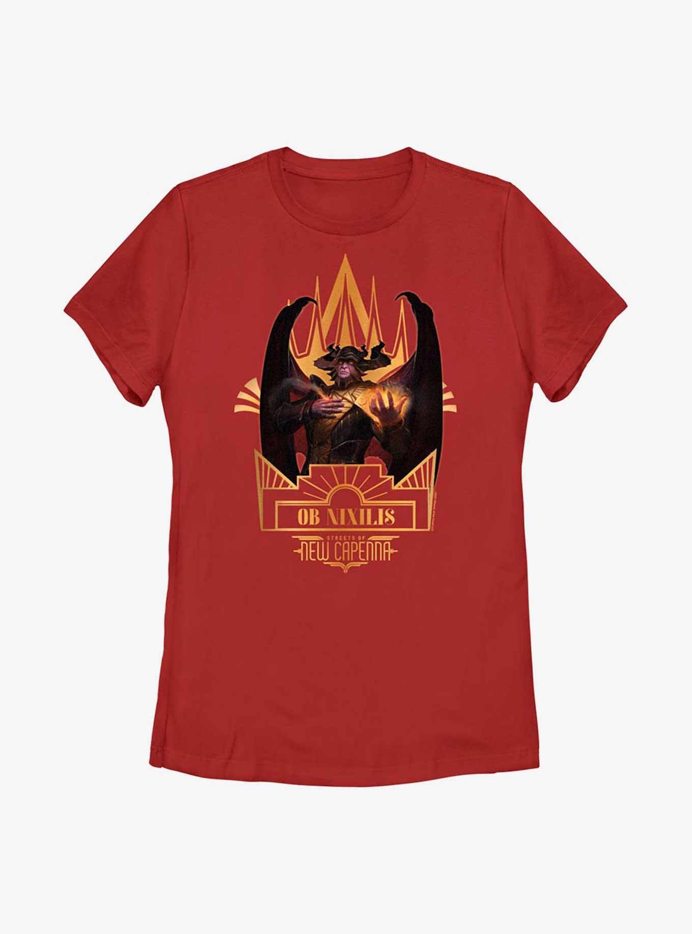 Magic: The Gathering Streets Of New Capenna Ob Nixilis Deco Womens T-Shirt, , hi-res