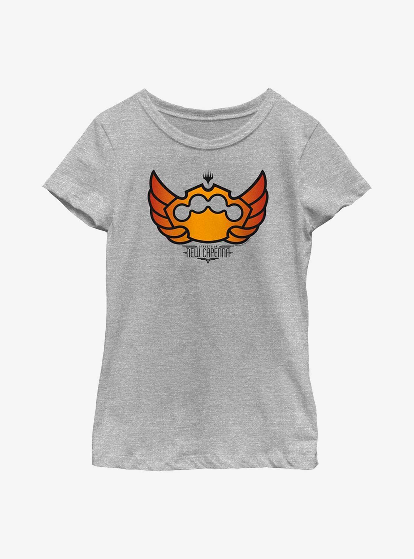 Magic: The Gathering Streets Of New Capenna Knuckles Crest Youth Girls T-Shirt, , hi-res