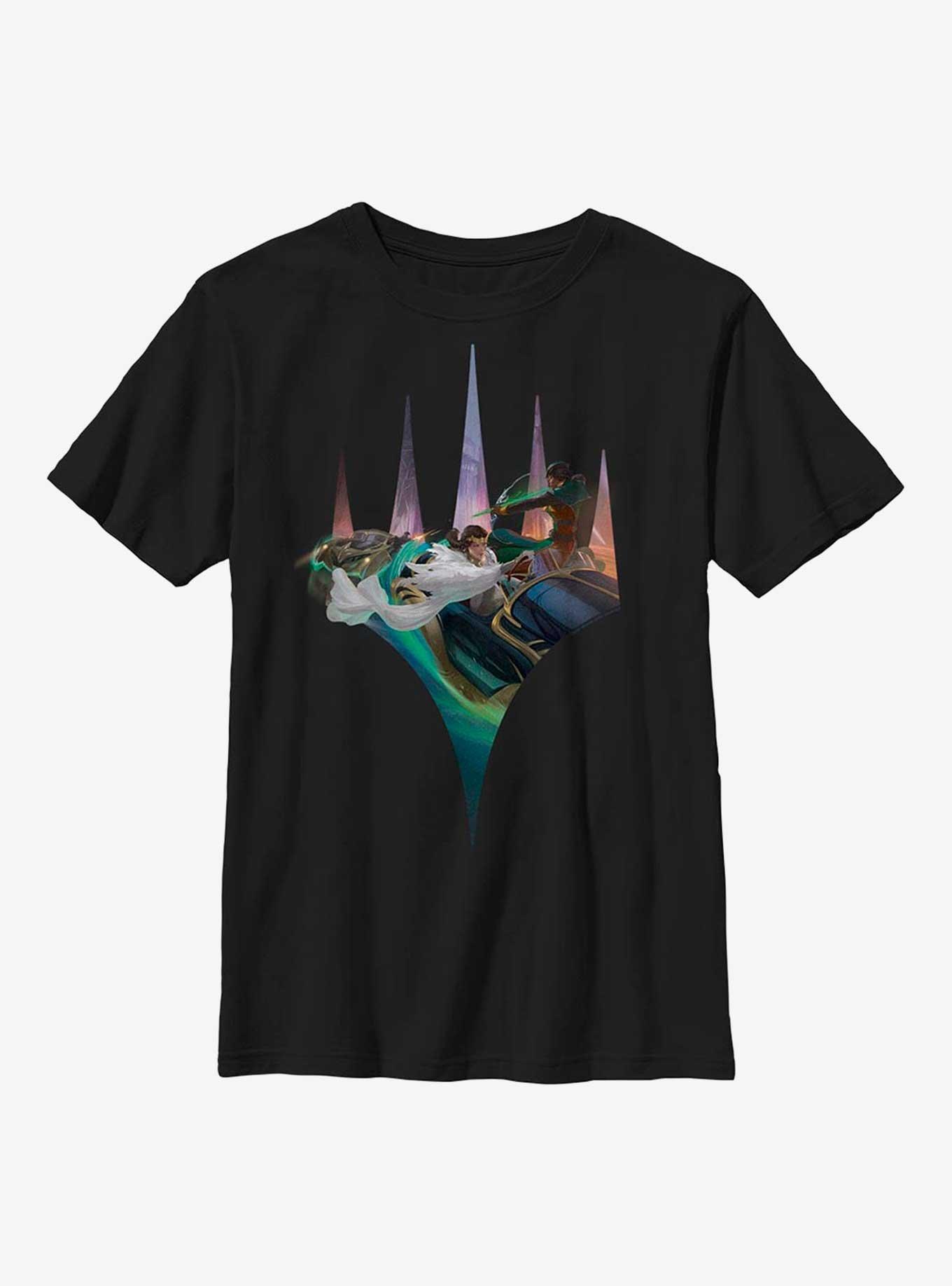 Magic: The Gathering Streets Of New Capenna Car Chase Youth T-Shirt, , hi-res